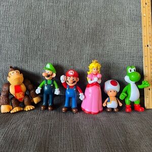 Super Mario Action Figures Set